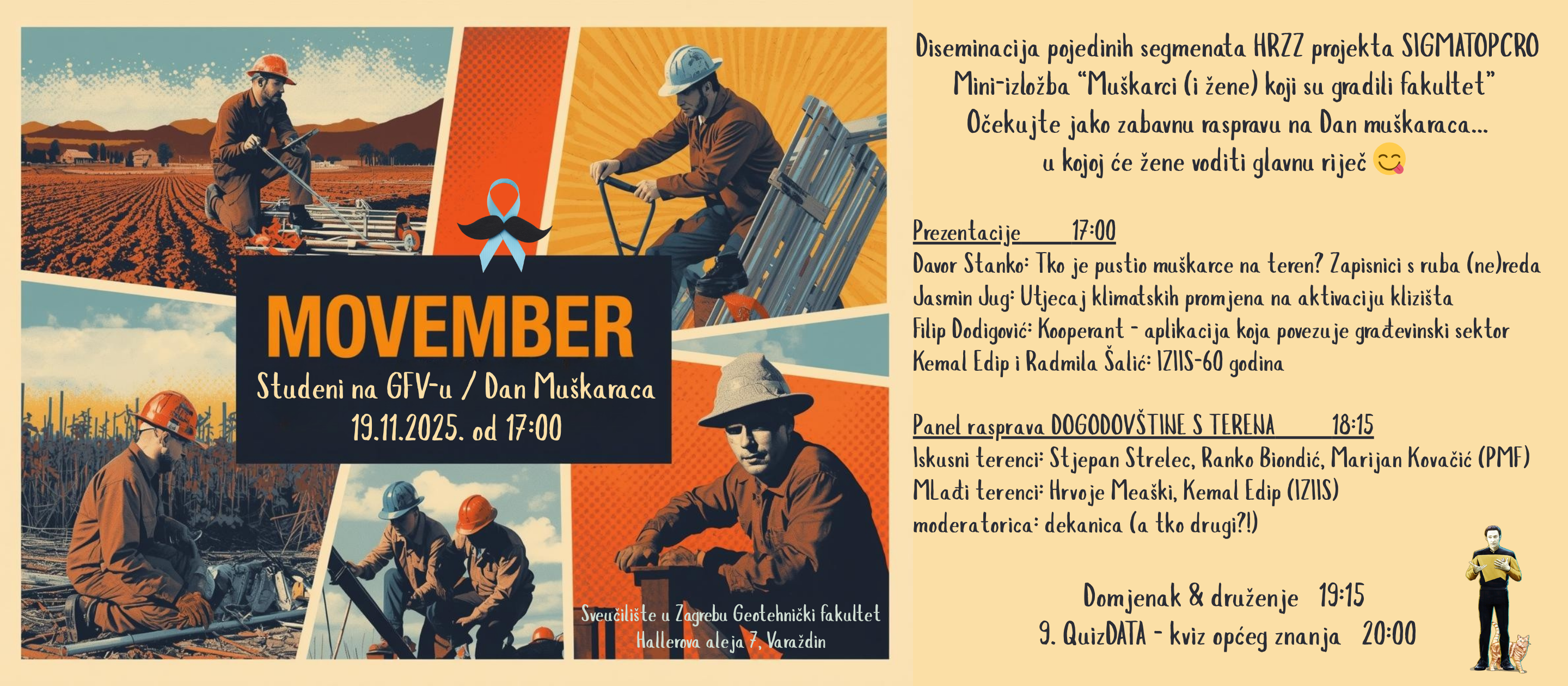 Dan muškaraca & 2. Istraživačka radionica HRZZ projekta SIGMATOPCRO