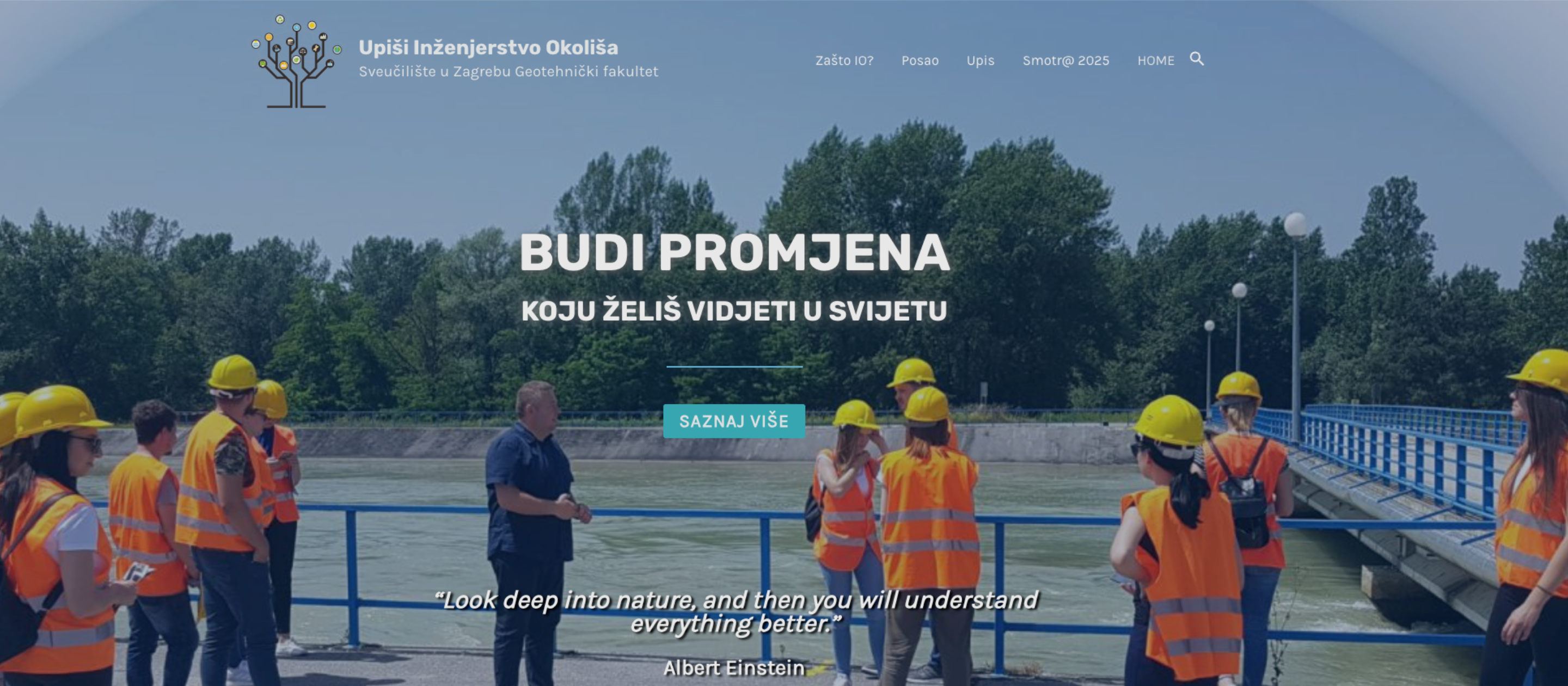 Upiši sveučilišni studij inženjerstva okoliša!