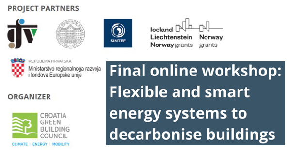 Završna radionica projekta: Fleksibilni i pametni energetski sustavi za dekarbonizaciju zgrada
